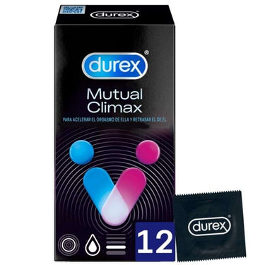 Preservativi Durex Mutual Climax con Punti e Benzocaina 12 pz